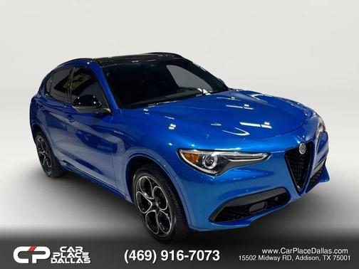 Blue 2023 Alfa Romeo Stelvio Ti