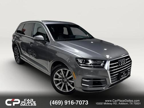 Gray 2018 Audi Q7 3.0T Premium Plus