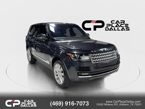Black 2016 Land Rover Range Rover 5.0L Supercharged