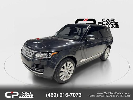 Black 2016 Land Rover Range Rover 5.0L Supercharged