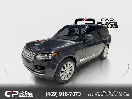 Black 2016 Land Rover Range Rover 5.0L Supercharged