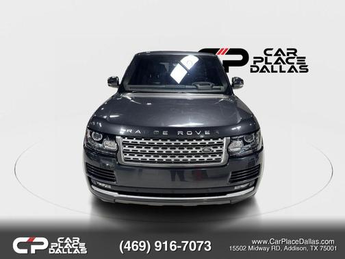 Black 2016 Land Rover Range Rover 5.0L Supercharged