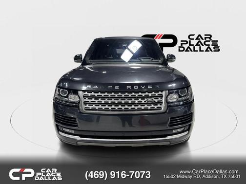 Black 2016 Land Rover Range Rover 5.0L Supercharged