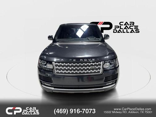 Black 2016 Land Rover Range Rover 5.0L Supercharged