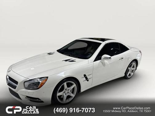 White 2015 Mercedes-Benz SL-Class SL 400