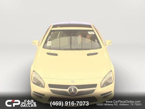 White 2015 Mercedes-Benz SL-Class SL 400