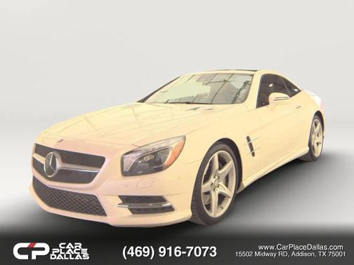 White 2015 Mercedes-Benz SL-Class SL 400