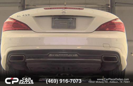 White 2015 Mercedes-Benz SL-Class SL 400