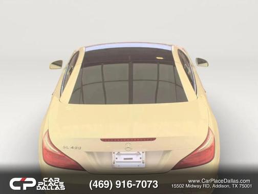 White 2015 Mercedes-Benz SL-Class SL 400