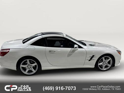 White 2015 Mercedes-Benz SL-Class SL 400
