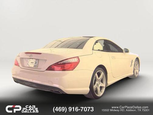 White 2015 Mercedes-Benz SL-Class SL 400