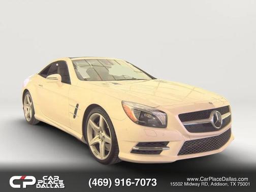 White 2015 Mercedes-Benz SL-Class SL 400