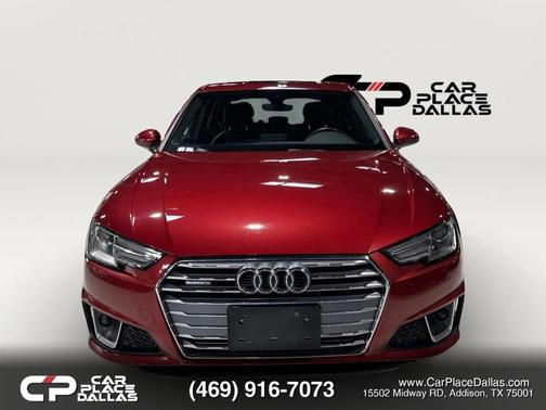 Red 2019 Audi A4 45 Premium
