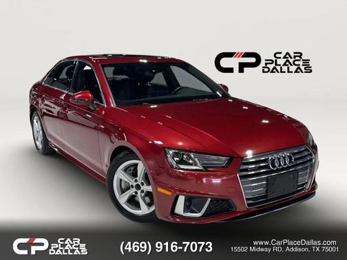 Red 2019 Audi A4 45 Premium