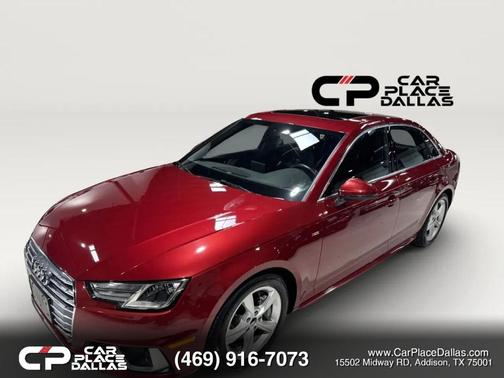 Red 2019 Audi A4 45 Premium