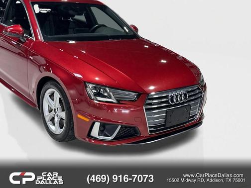 Red 2019 Audi A4 45 Premium
