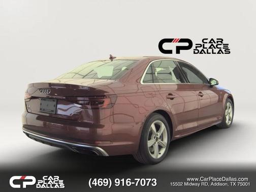 Red 2019 Audi A4 45 Premium