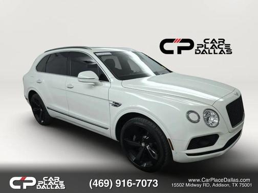 White 2020 Bentley Bentayga V8