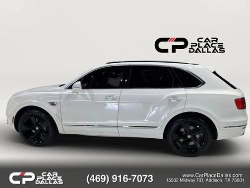 White 2020 Bentley Bentayga V8