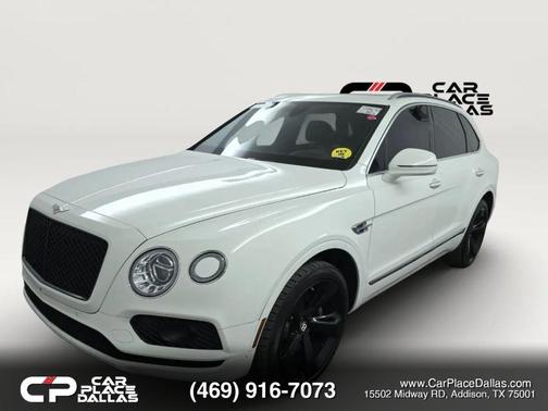 White 2020 Bentley Bentayga V8