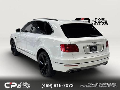 White 2020 Bentley Bentayga V8