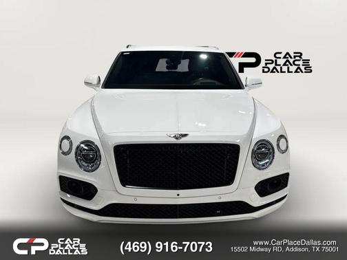 White 2020 Bentley Bentayga V8