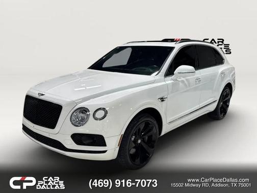 White 2020 Bentley Bentayga V8