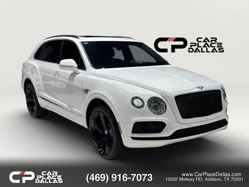 White 2020 Bentley Bentayga V8