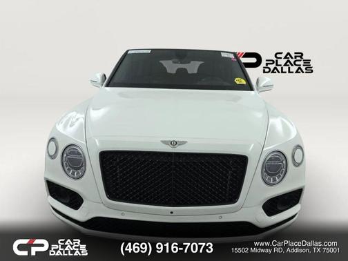 White 2020 Bentley Bentayga V8