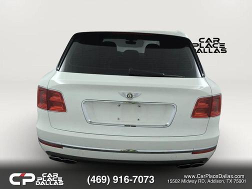 White 2020 Bentley Bentayga V8