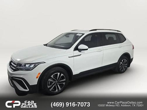 White 2024 Volkswagen Tiguan 2.0T S