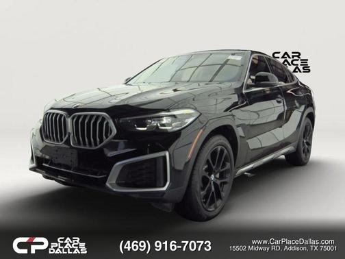 Black 2022 BMW X6 xDrive40i