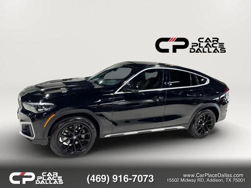 Black 2022 BMW X6 xDrive40i