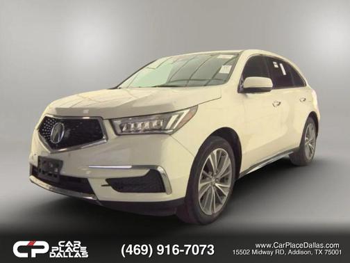 White 2018 Acura MDX 3.5L w/Technology Package
