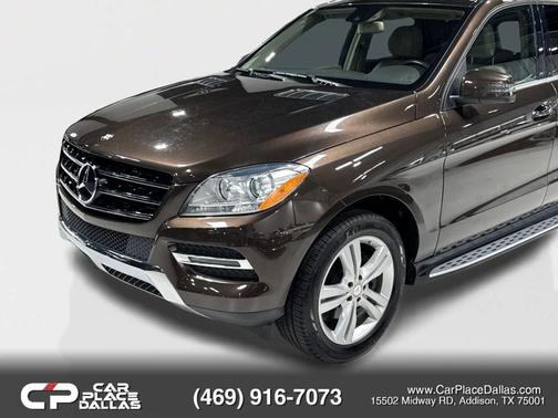Brown 2013 Mercedes-Benz M-Class ML 350 Sport Utility 4D