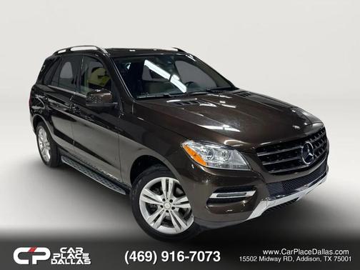 Brown 2013 Mercedes-Benz M-Class ML 350 Sport Utility 4D