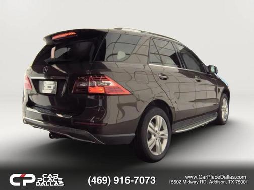 Brown 2013 Mercedes-Benz M-Class ML 350 Sport Utility 4D