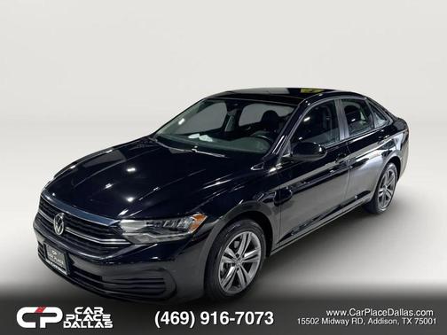 Black 2022 Volkswagen Jetta 1.5T SE