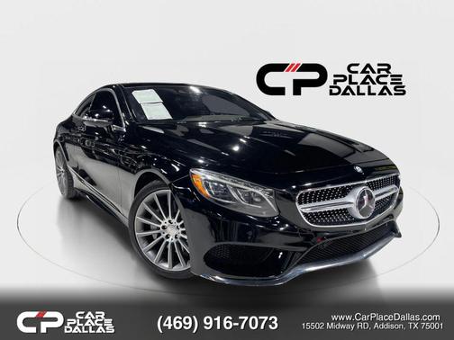Black 2015 Mercedes-Benz S-Class 4MATIC
