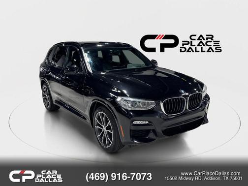 Black 2019 BMW X3 sDrive30i