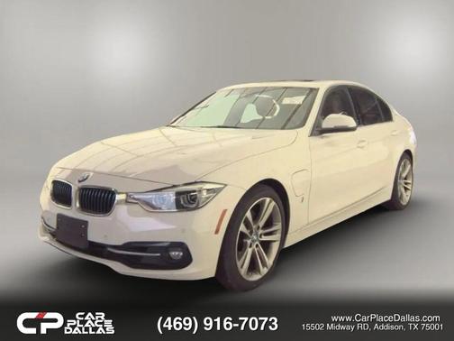 White 2017 BMW 330e iPerformance