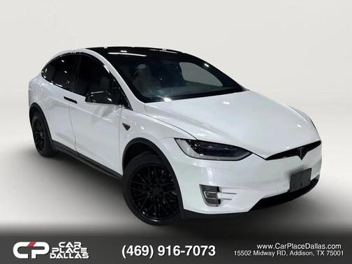 White 2018 Tesla Model X 100D