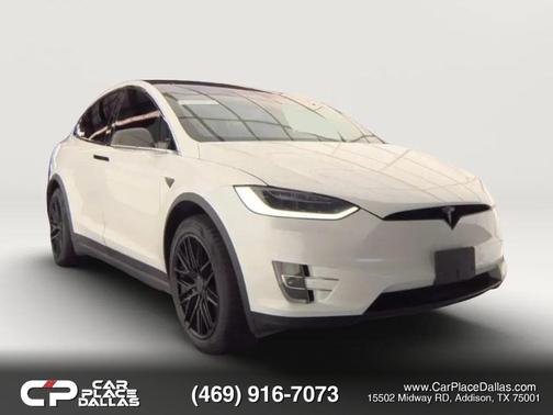 White 2018 Tesla Model X 100D