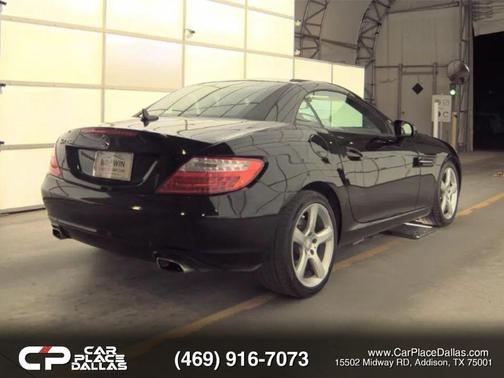 Black 2015 Mercedes-Benz SLK-Class SLK 250