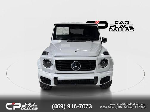 White 2025 Mercedes-Benz G-Class G 580 w/EQ Technology Sport Utility 4D