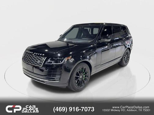 Black 2020 Land Rover Range Rover 3.0L V6 Supercharged HSE