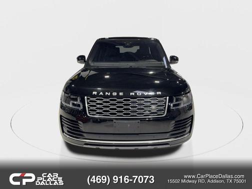 Black 2020 Land Rover Range Rover 3.0L V6 Supercharged HSE
