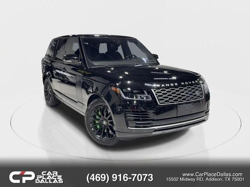 Black 2020 Land Rover Range Rover 3.0L V6 Supercharged HSE