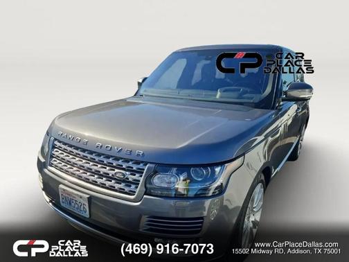 Gray 2016 Land Rover Range Rover 5.0L Supercharged