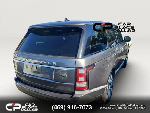 Gray 2016 Land Rover Range Rover 5.0L Supercharged